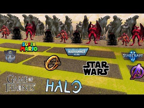 Every Fantasy Army VS 4,000,000 MONSTER ARMY! - UEBS 2: Ultimate Epic Battle Simulator 2