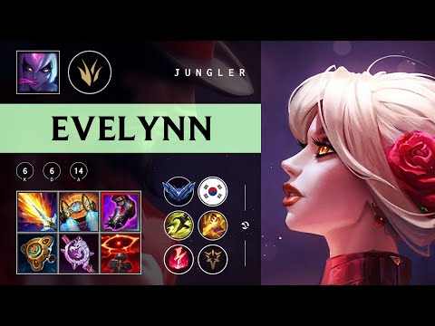 Evelynn Jungle vs Xin Zhao - KR Diamond Patch 25.23