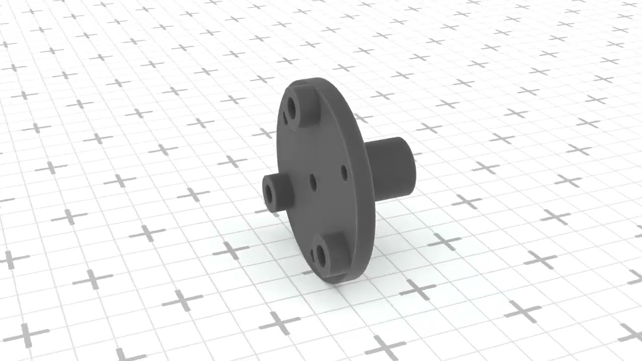 Planetary Gearbox Carrier Coupling for Scarlett SC-MG45M18 3D Print Model