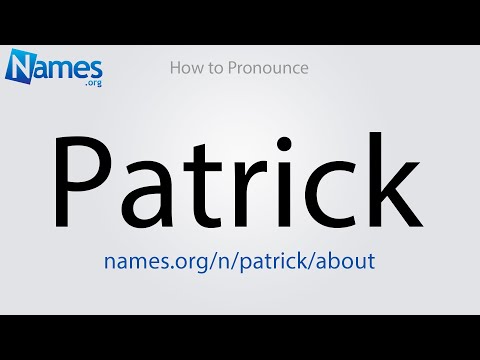 How to Pronounce Patrick
