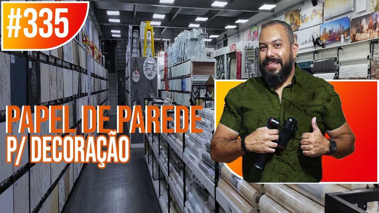 PAPEL DE PAREDE (SUPER BARATO) FORNECEDOR NO BRÁS/SP #335