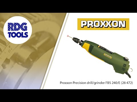 PROXXON PRECISION DRILL GRINDER FBS 240/E (RDG TOOLS) 28 472