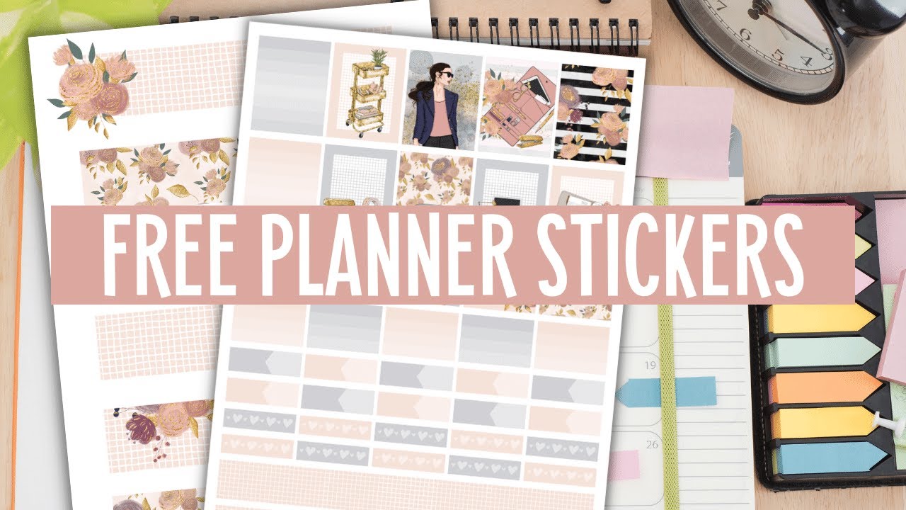 FREE PRINTABLE PLANNER STICKERS | Printables And Inspirations | PLAN WITH ME