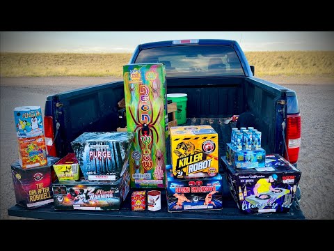 FIREWORK BUDGET SHOPPING & DISPLAY! ($400)