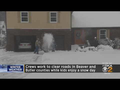 Residents Of Butler, Beaver Counties Have Snow Day