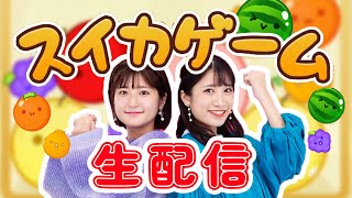 【スイカゲーム】どうしてもスイカ🍉が見たいんです！みんなのアドバイスで頑張る！【生配信】