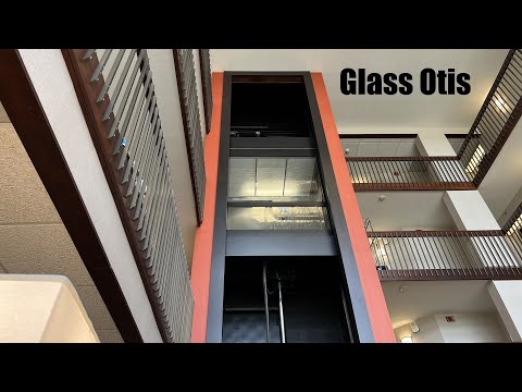 Glass Otis Hydraulic Elevator at the Pear Tree Inn in Miner, MO