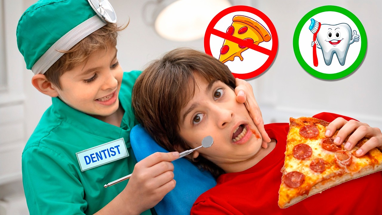 Eva and Dentist  Adventures for kids