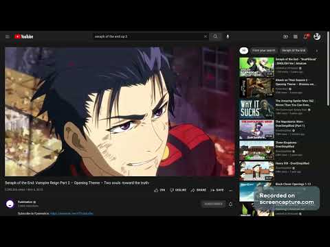 Seraph of the End: Vampire Reign Part 2 OP Two souls - toward the truth (1.25 ,1.5, 1.75, 2X)