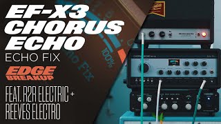 Video thumbnail for Echo Fix EF-X3 Chorus Echo — Analog Tape Delay, BBD Chorus, Spring Reverb & Preamp by Edge of Breakup 🎥 Guitars, Pickups, Amps & Pedals