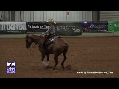 Surprise Easter Kid ridden by Colt Mitchell  - 2016 Tulsa Reining Classic (Sunday Short Stirrup)