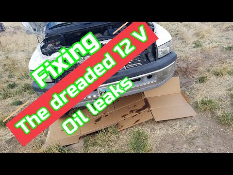 12 Valve Cummins oil leak issues and Damper / Balancer replacement