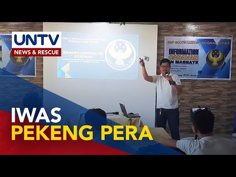 Piso Caravan, isinagawa ng BSP para labanan at makaiwas sa peke o counterfeit money