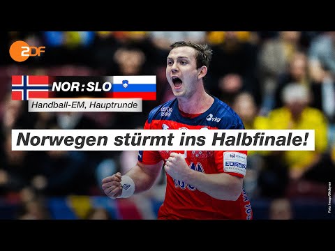Norwegen - Slowenien 33:30 - Highlights | Handball-EM 2020 - ZDF