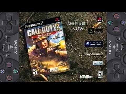 Call of Duty 2: Big Red One (Sony PlayStation 2\GameCube\Xbox\Commercial) Full HD