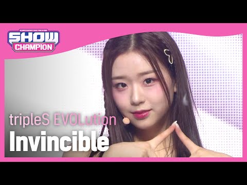 [COMEBACK] 트리플에스 에볼루션(tripleS EVOLution) - Invincible l Show Champion l EP.496 l 231018