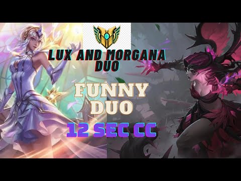 LUX AND MORGANA DUO IS HORRIBLE / DUO BOT LANE