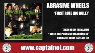 Abrasive Wheels - First Rule No Rule