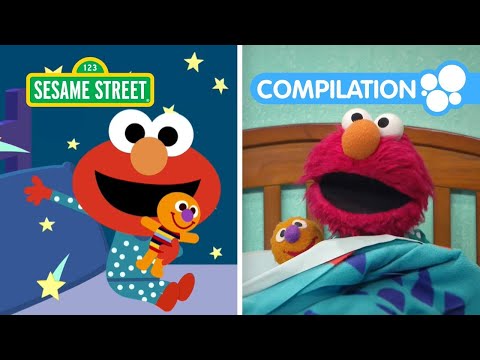 Elmo's Bedtime Routine | Sesame Street Songs and Stories Compilation