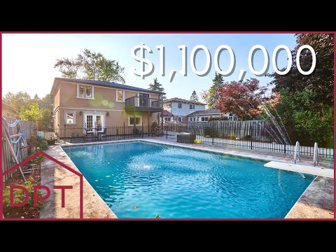 Amazing Home For Sale In Ajax With Extra Deep Lot And Inground Pool | Dan Plowman Team