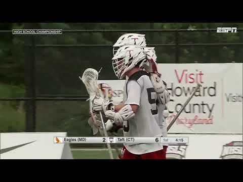 Taft (CT) 2020 NHSLS Lacrosse Championship Highlights