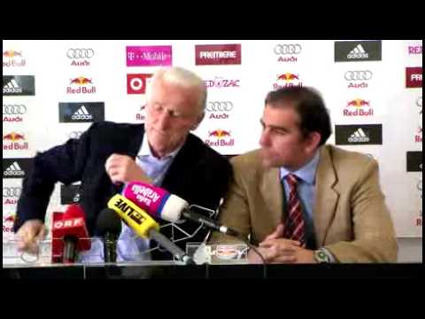 Emotionale Abschiedrede von Giovanni Trapattoni in Salzburg