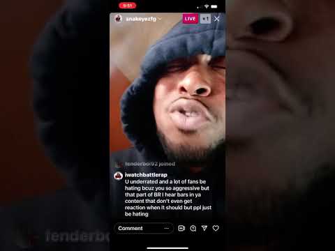 Snake Eyez (Recaps) His Battle With DI Da Hennyman Says He Wants Cortez and Jakkboy Maine In 2022 ‼️