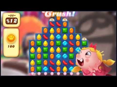 Candy Crush Tales Level 38 - NO BOOSTERS + FULL STORY + NO ADS 📖 | SKILLGAMING ✔️