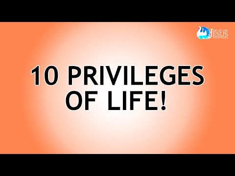 2023-10-27 10 Privileges of Life! - Ed Lapiz