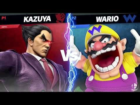 [The Comeback!: April Fools Edition] Winners Quarters - sans. (Kazuya) vs. Ano.hana (Wario)