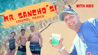 Harmony of the Seas Day 3 - Mr. Sanchos - Rising Tide Bar - MDR - Cozumel - Cruising with Kids!