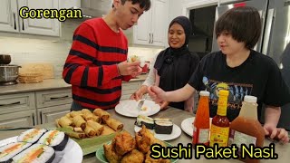 Download lagu Fried Tofu Stuffed, Spring Rolls Stuffed with Vegetables & Burger-style Sushi. mp3 Download lagu Fried Tofu Stuffed, Spring Rolls Stuffed with Vegetables & Burger-style Sushi. mp3