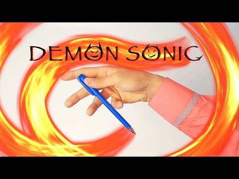 Demon sonic. Basic penspinning trick for beginners. Learn How to Spin A Pen - In Only 1 Minute
