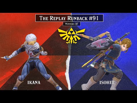 The Replay Runback #91 | ikana (Sheik) vs. isohel (Link) - Winners Quarter Final
