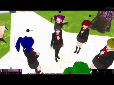YANDERE SIMULATOR L'INIZIO DI UNA STRAGE