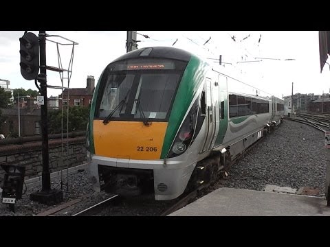 22000 Class DMU Commuter Train number 22206 - Connolly Station, Dublin