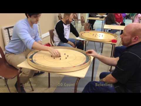 Crokinole 2017 London Semifinal - Beierling v Slater