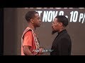 JAMEL HERRING VS. LAMONT ROACH - FULL FACE OFF AT TOP RANK FALL REVEAL PRESS CONFERENCE