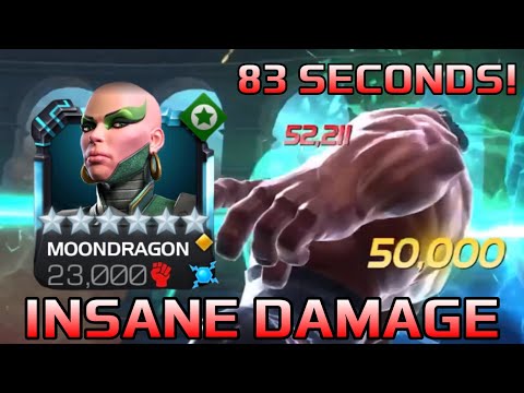RANK 5 MOONDRAGON IS INSANE: Obliterating 1.5 Million Health In 83 Seconds!
