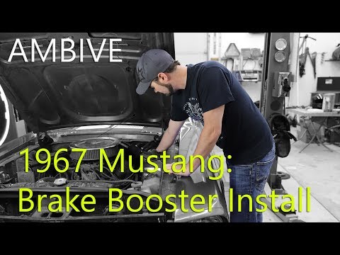 Installing a brake booster in a 67 Mustang (again)