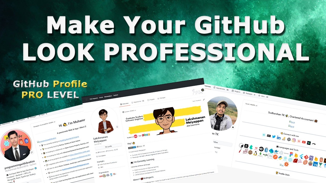 How to Create a Professional GitHub Profile README (Step-by-Step)