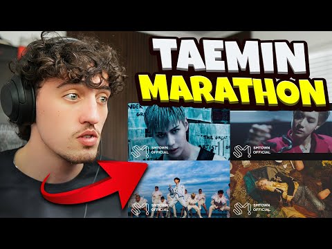 TAEMIN MARATHON (Move, Want, Idea, Criminal) M/V + Dance Practice | REACTION !!!