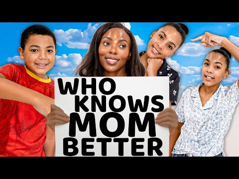 Who Knows Mom Best Challenge?