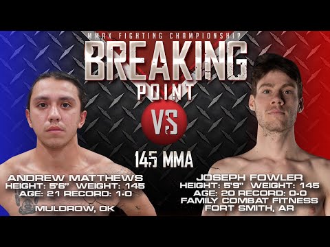 MFC 20 - Breaking Point - Andrew Matthews VS Joseph Fowler