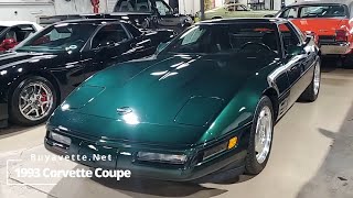 Video Thumbnail for 1993 Chevrolet Corvette Coupe
