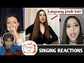 Reaksi Para Gadis Eropa Mendengar Orang Indonesia Menyanyikan Lagu Bahasanya SINGING REACTIONS OME