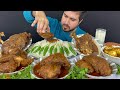 ASMR; Eating Spicy 2 Mutton Legs Curry+Spicy Chicken Thai Curry+Spicy Eggs Curry with Rice Mukbang