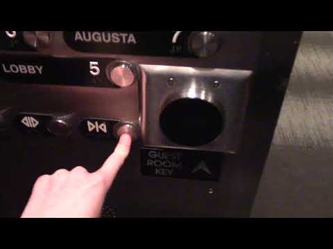 SUPER FAST OTIS Traction Elevators at the Westin Peachtree Plaza, Atlanta, GA (45-70)