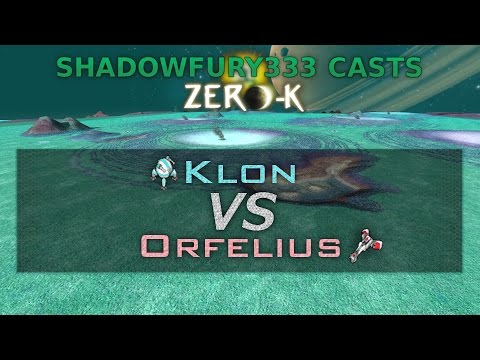 2016/01/30: Klon(J) vs Orfelius(Hov) on Geyser Plains - Zero-K