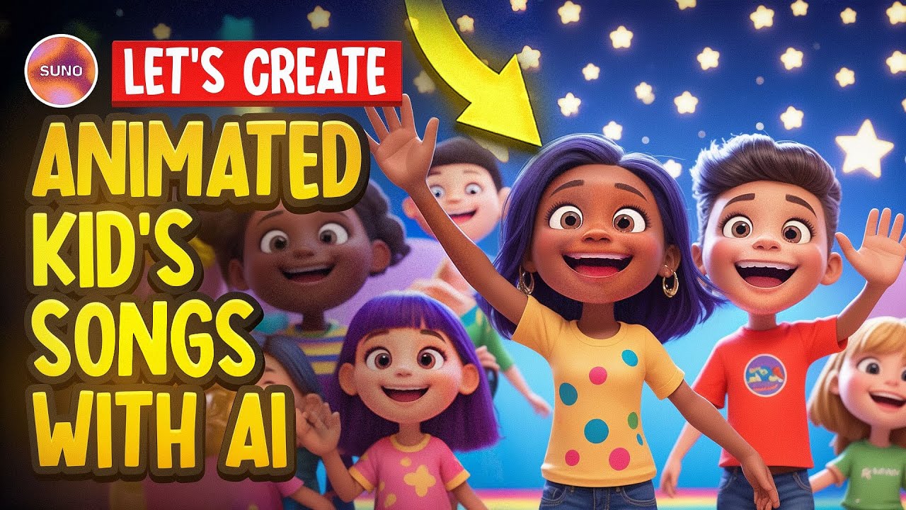 How to Create Songs and Animation Using ONLY AI For Free!